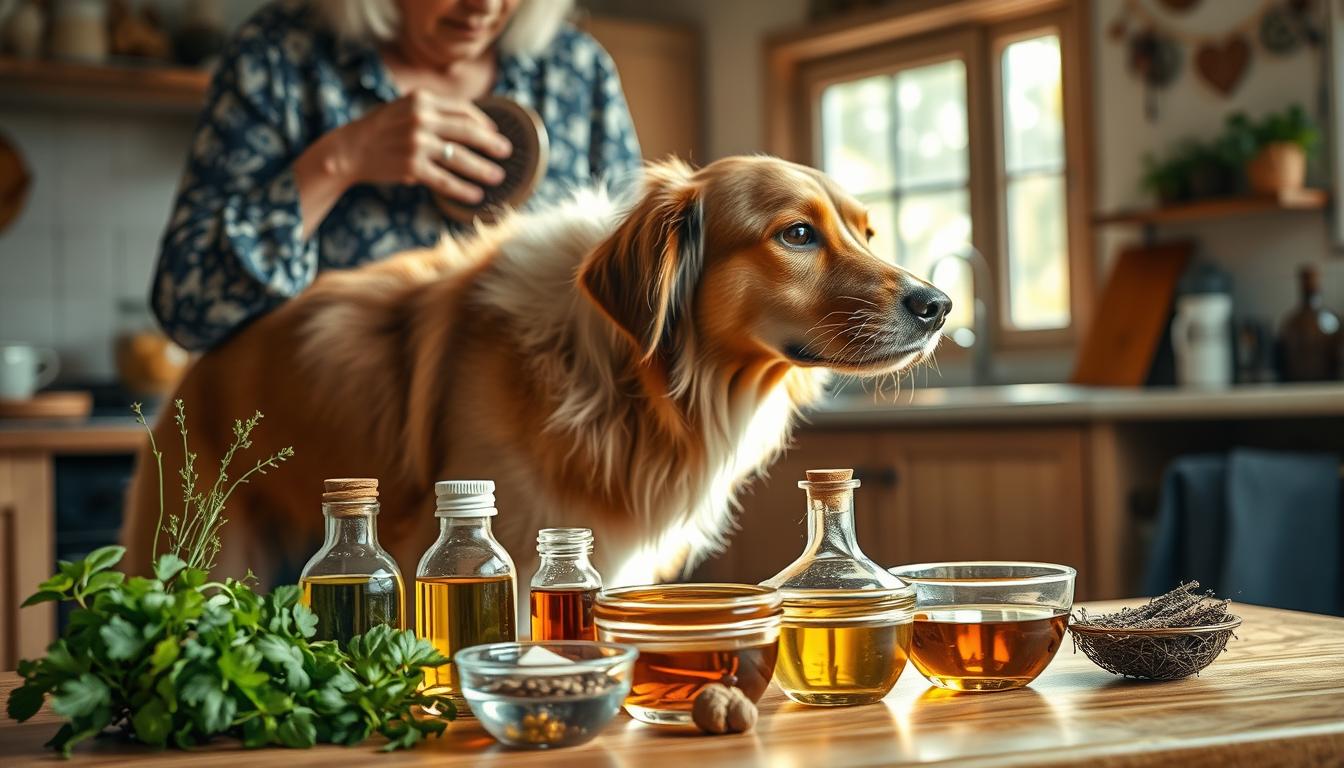 remède grand-mère perte poil chien