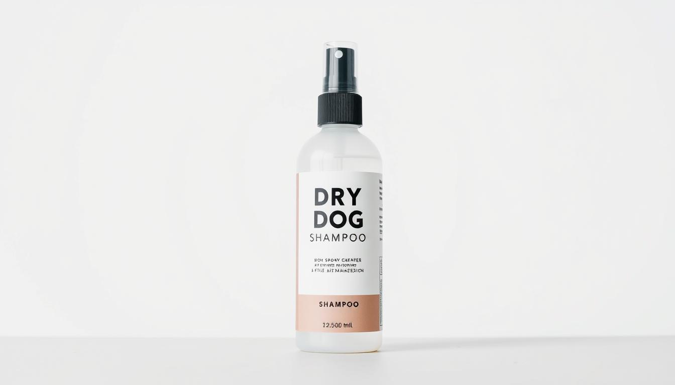 shampoing sec pour chien