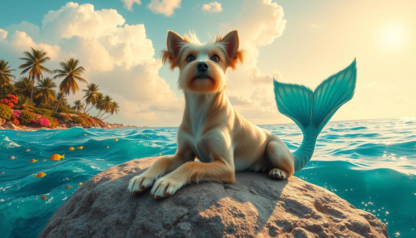 chien petite sirene