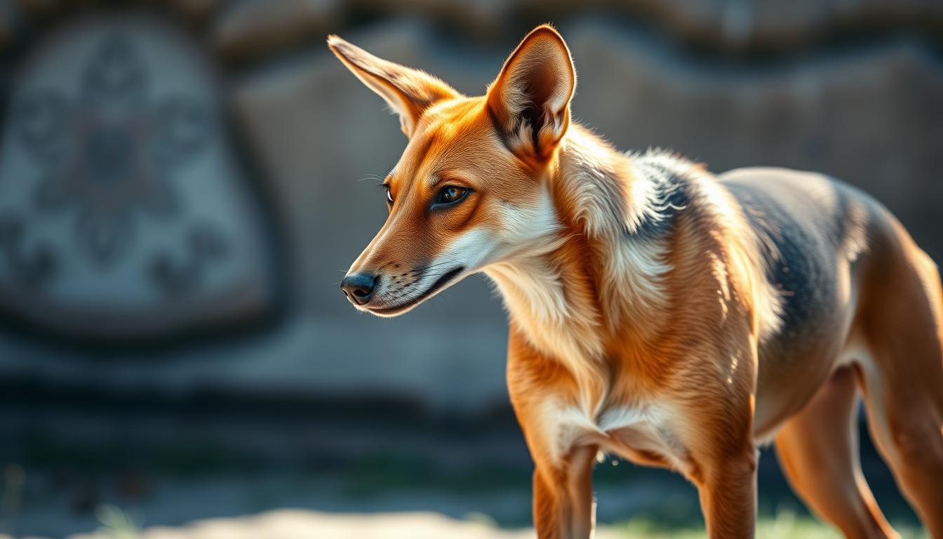 chien qui ressemble à un renard