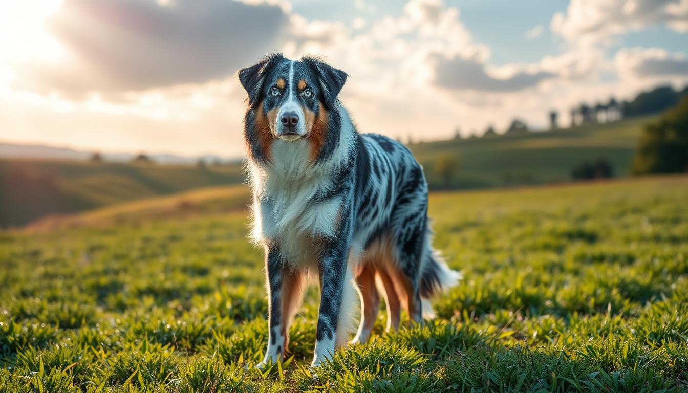 berger australien bleu merle