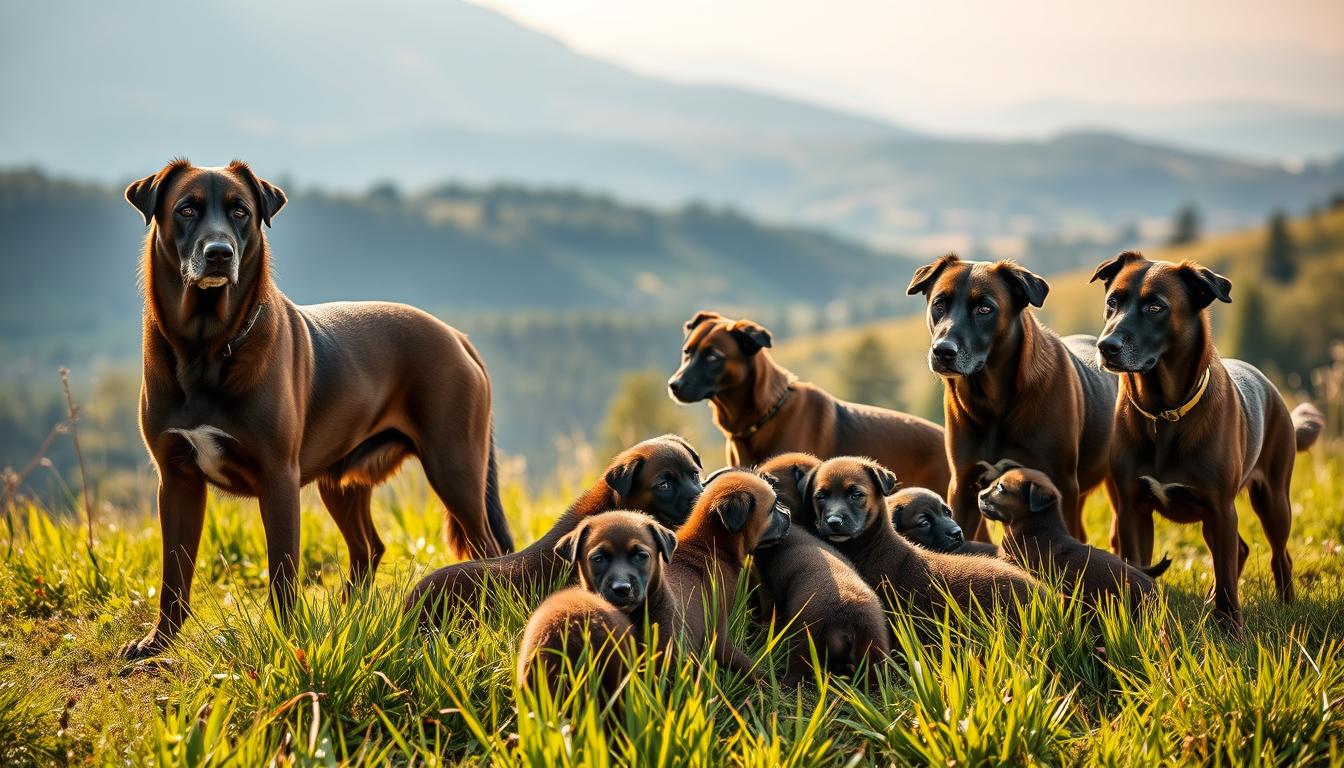 chiens bruno du jura
