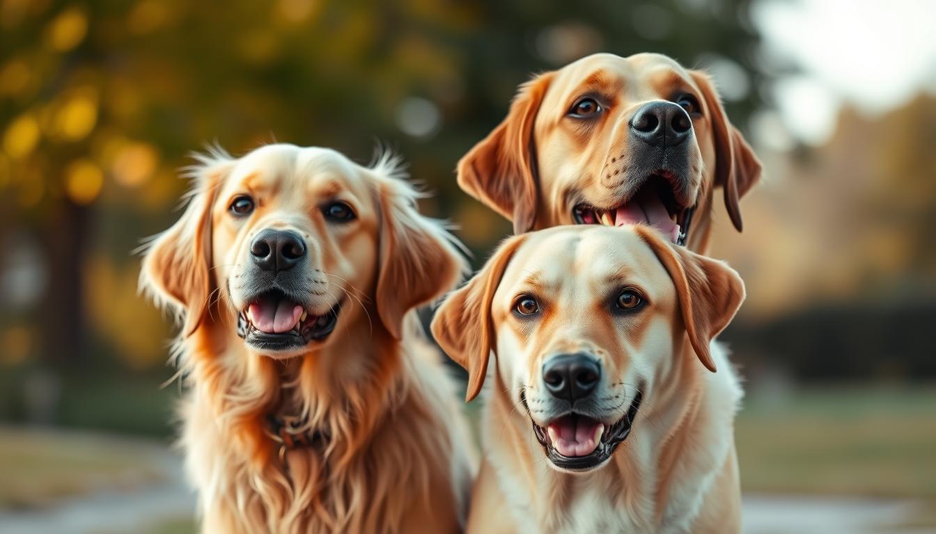 golden retriever labrador retriever