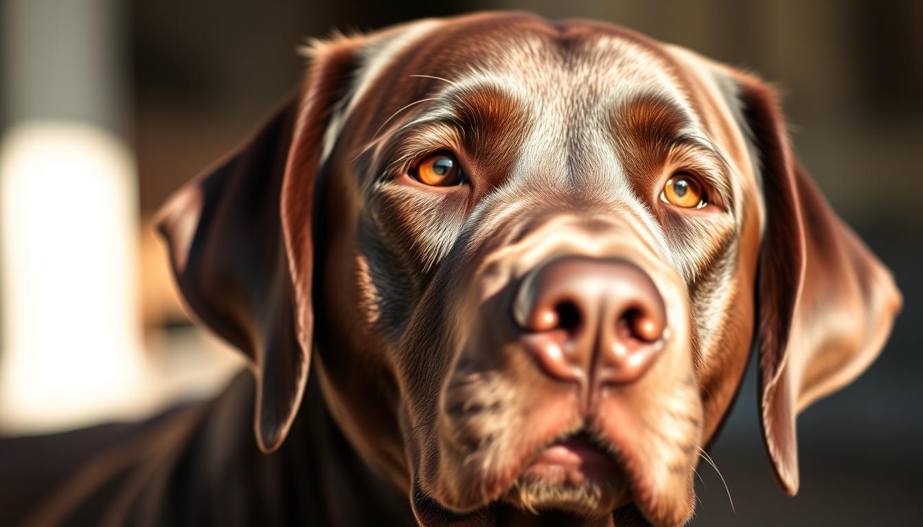 labrador chocolat