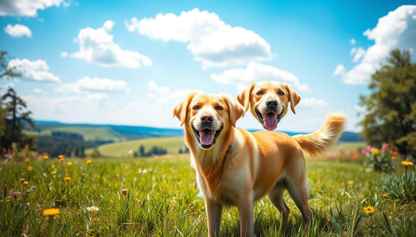 labrador golden retriever