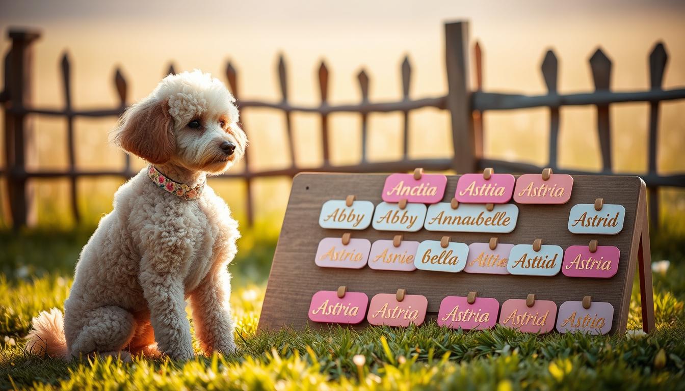 nom de chien femelle en a