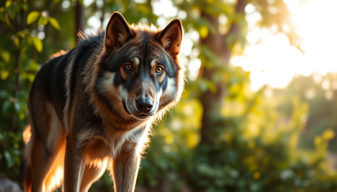 chien qui ressemble a un loup