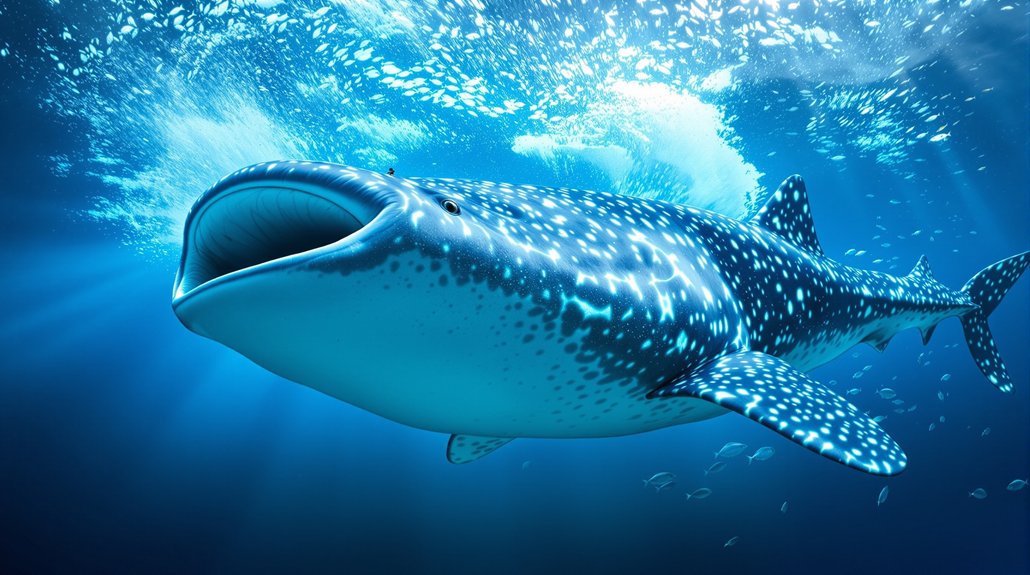 méthodes d'alimentation du requin-baleine