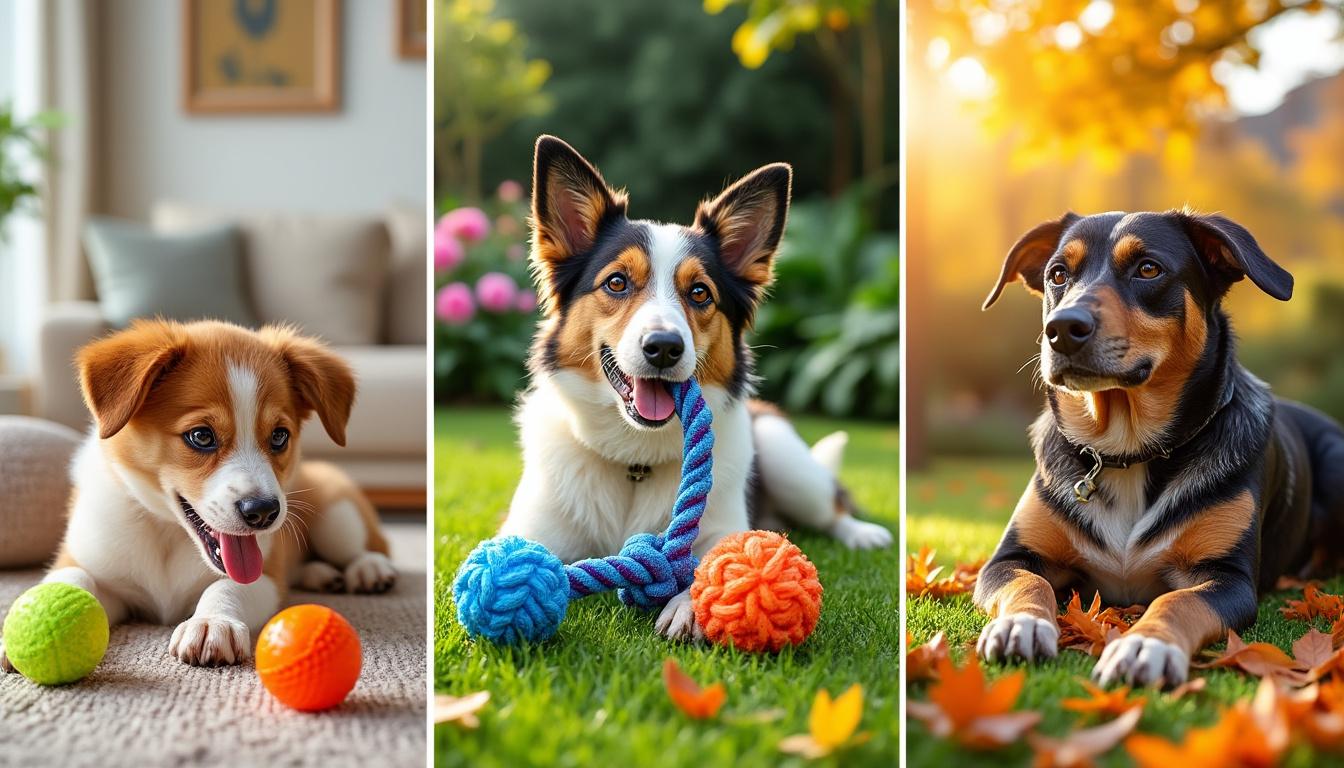 découvrez comment choisir le jouet parfait pour votre chien en tenant compte de son âge et de sa taille afin de garantir son amusement et sa sécurité.