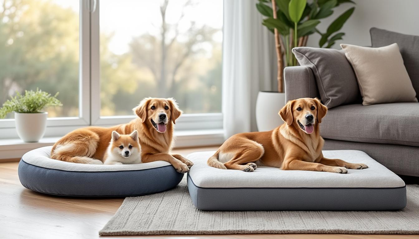 découvrez comment choisir le lit idéal pour votre chien en fonction de sa taille et de son confort, pour lui garantir des nuits douces et reposantes.