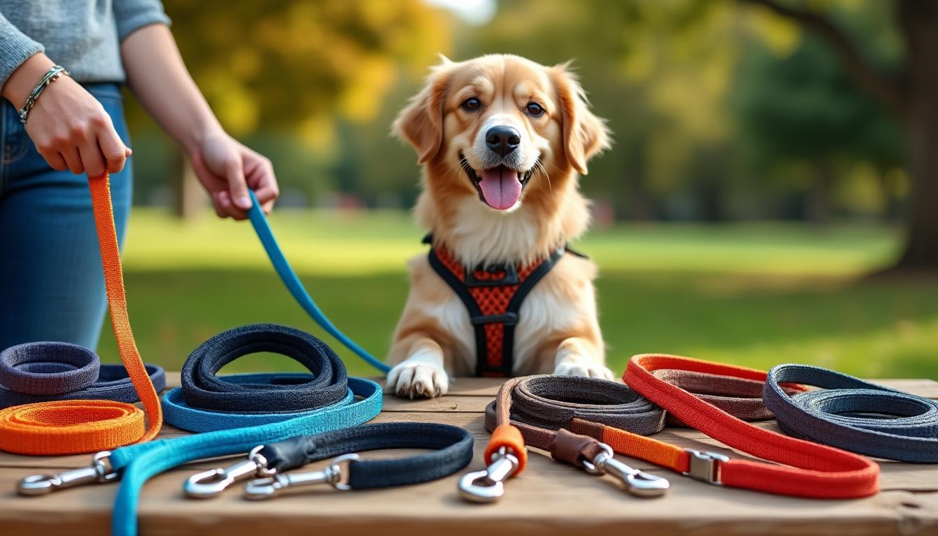 découvrez comment choisir la longe idéale pour votre chien avec notre guide complet, incluant des conseils pratiques pour assurer sécurité et confort lors de vos promenades.