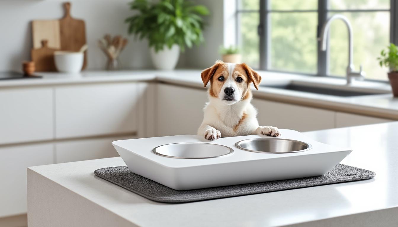 découvrez nos conseils pour bien choisir la gamelle de votre chien, assurant confort et praticité adaptées à ses besoins quotidiens.