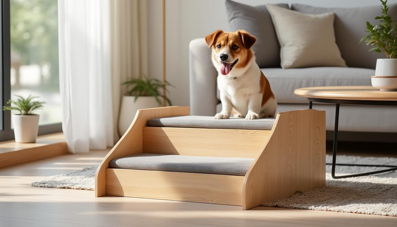 découvrez comment choisir un escalier pour chien adapté à votre foyer pour garantir confort et sécurité à votre animal de compagnie.