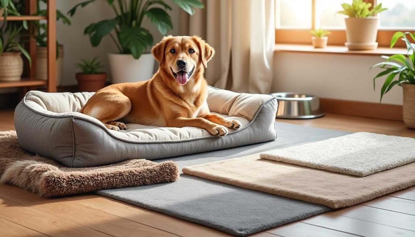 découvrez comment choisir le tapis idéal pour assurer le confort optimal de votre chien, alliant douceur, soutien et durabilité.