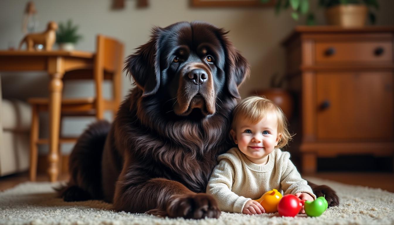 découvrez tout sur le terre-neuve, chien généreux et doux : caractéristiques, tempérament, soins et conseils pour bien vivre avec cette race exceptionnelle.