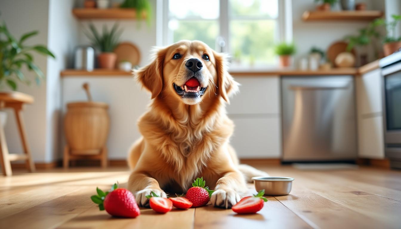 découvrez les bienfaits de la fraise pour votre chien, les précautions à prendre et comment l'intégrer en toute sécurité à son alimentation.