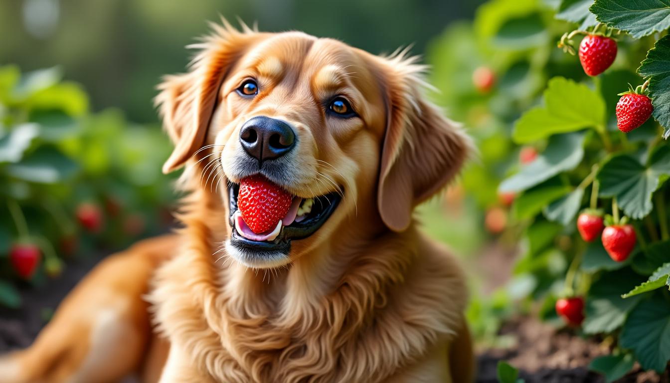 découvrez les bienfaits de la fraise pour chien ainsi que les précautions à prendre pour offrir ce fruit en toute sécurité à votre compagnon.