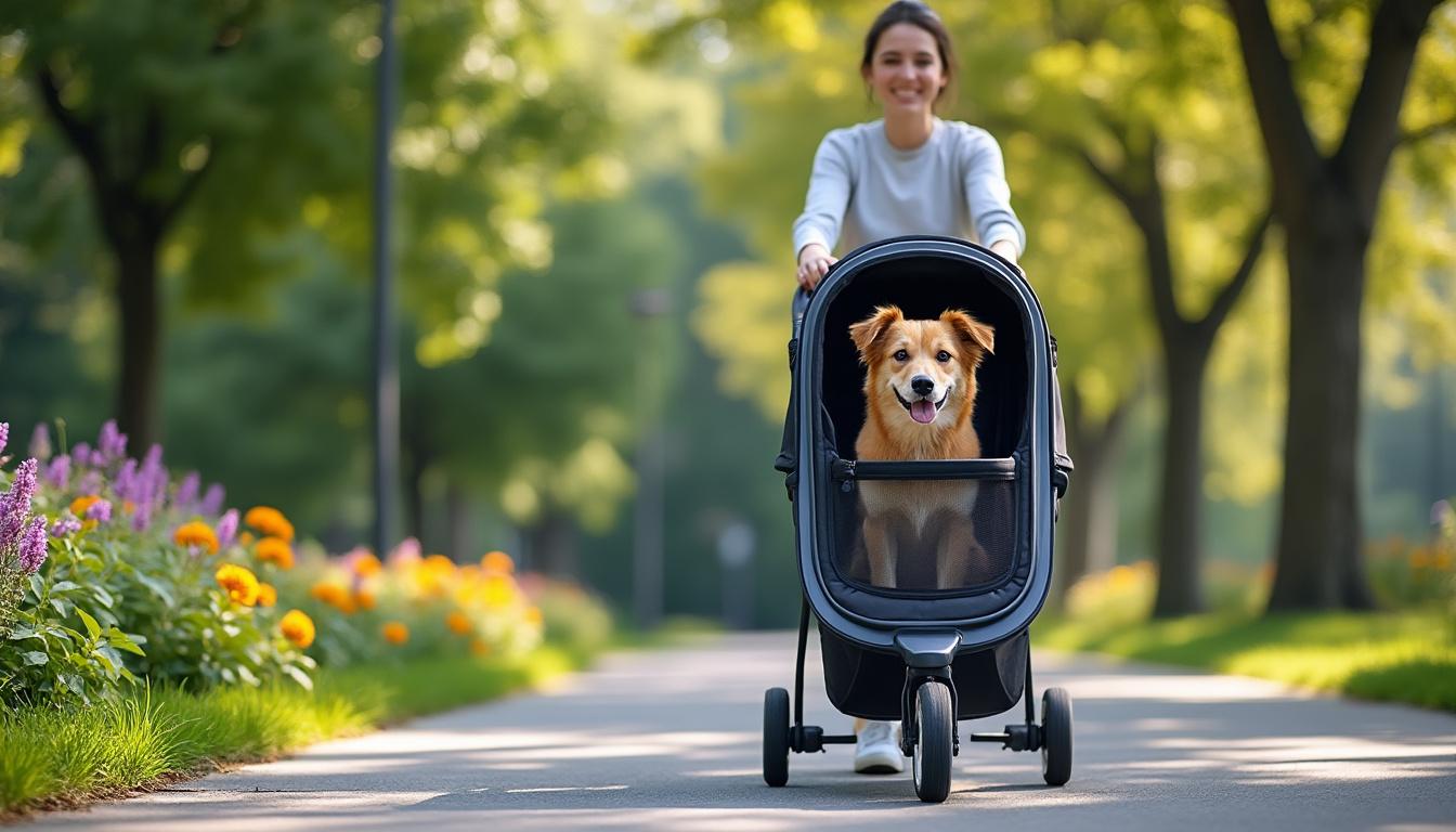 découvrez tout sur la poussette pour chien : avantages, conseils pratiques et guide d'utilisation pour promener votre compagnon à quatre pattes en toute sécurité et confort.