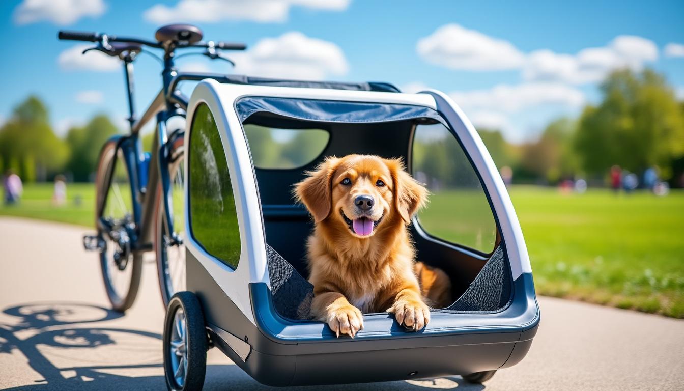 découvrez notre guide complet sur la remorque vélo pour chien, avec des conseils pratiques pour choisir, utiliser et assurer le confort de votre compagnon lors de vos balades à vélo.