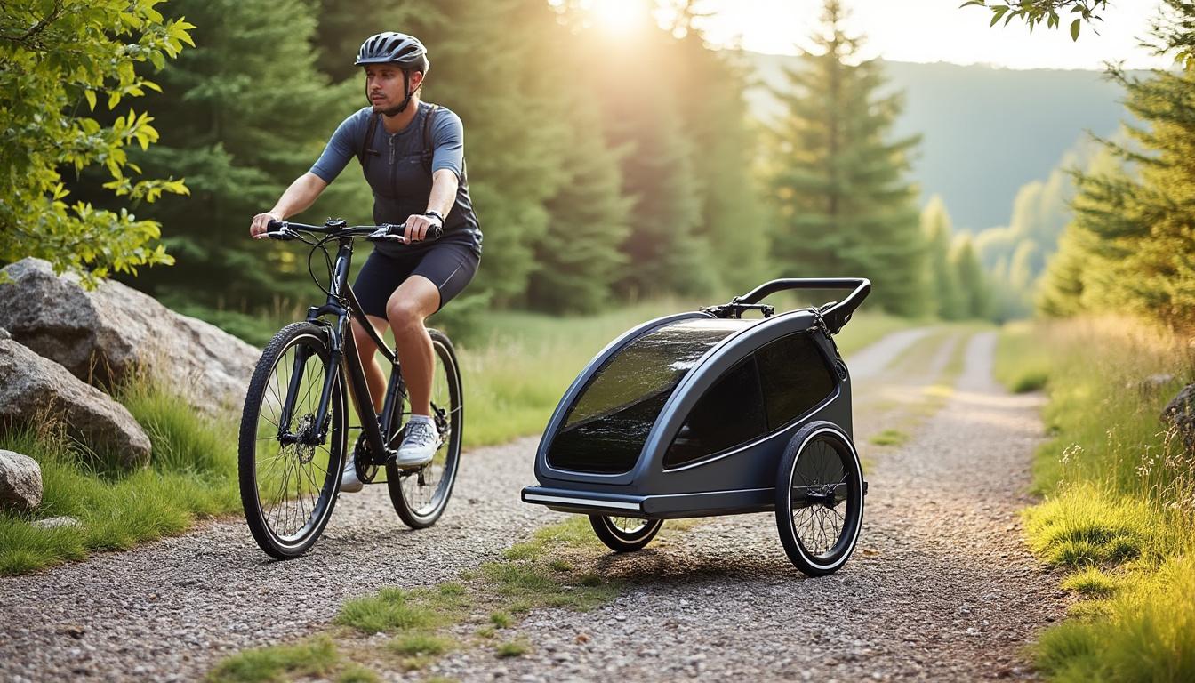découvrez tout ce qu'il faut savoir sur la remorque vélo pour chien avec notre guide pratique et nos conseils pour des balades en toute sécurité et confort.