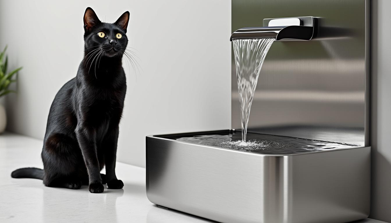 découvrez pourquoi une fontaine à eau pour chat est idéale pour assurer l'hydratation et le bien-être de votre animal grâce à un système pratique et adapté.