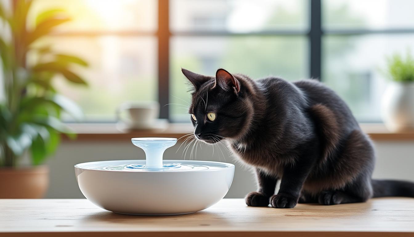 découvrez pourquoi une fontaine à eau pour chat est idéale pour assurer l'hydratation optimale et la santé de votre animal. avantages et conseils pour bien choisir.