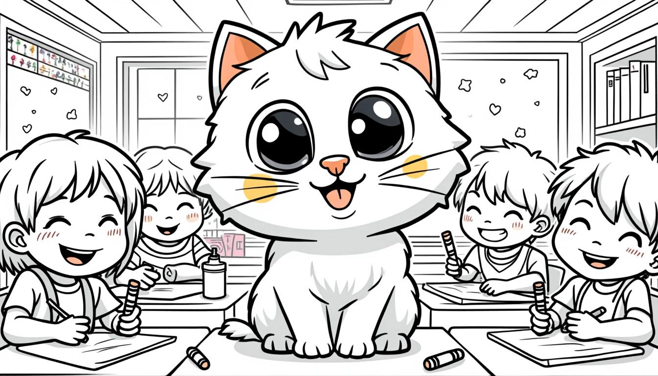 découvrez comment le coloriage de chat peut stimuler la créativité et l'imagination des enfants tout en favorisant leur concentration et leur motricité fine.