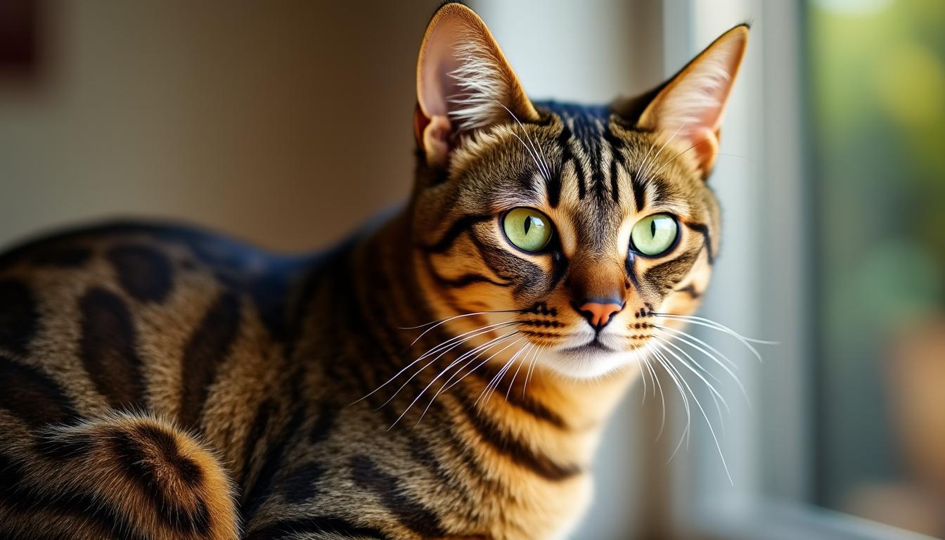 découvrez tout sur le chat abyssin, ses caractéristiques physiques, son tempérament unique et pourquoi il est un compagnon exceptionnel.