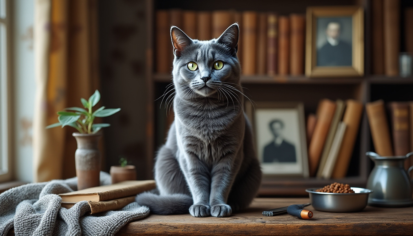 découvrez tout sur le chat bleu russe : son histoire fascinante, son caractère unique et les conseils essentiels pour bien le soigner.