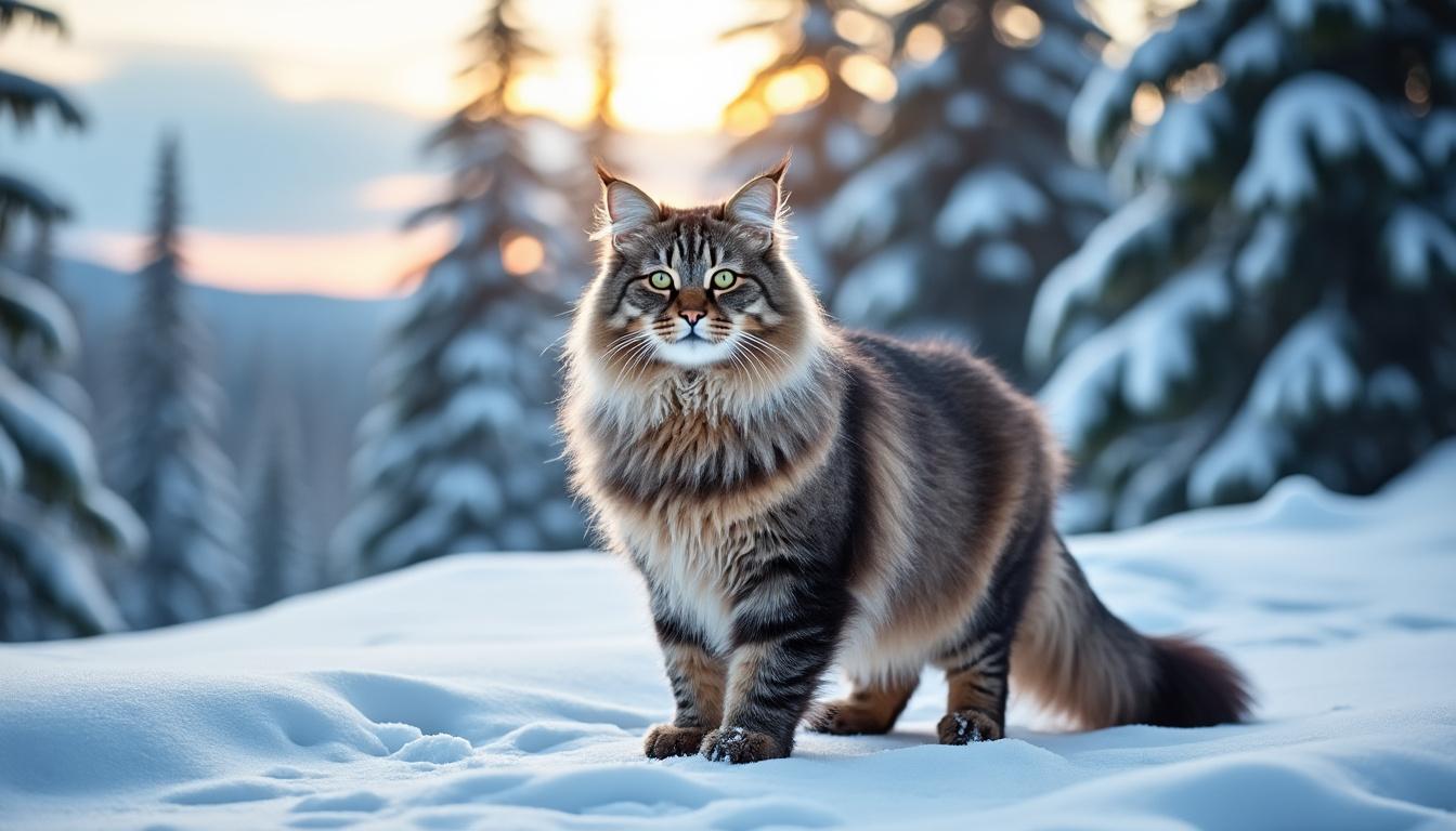 découvrez tout sur le chat norvégien : son origine, son caractère unique et ses particularités qui en font un compagnon exceptionnel.