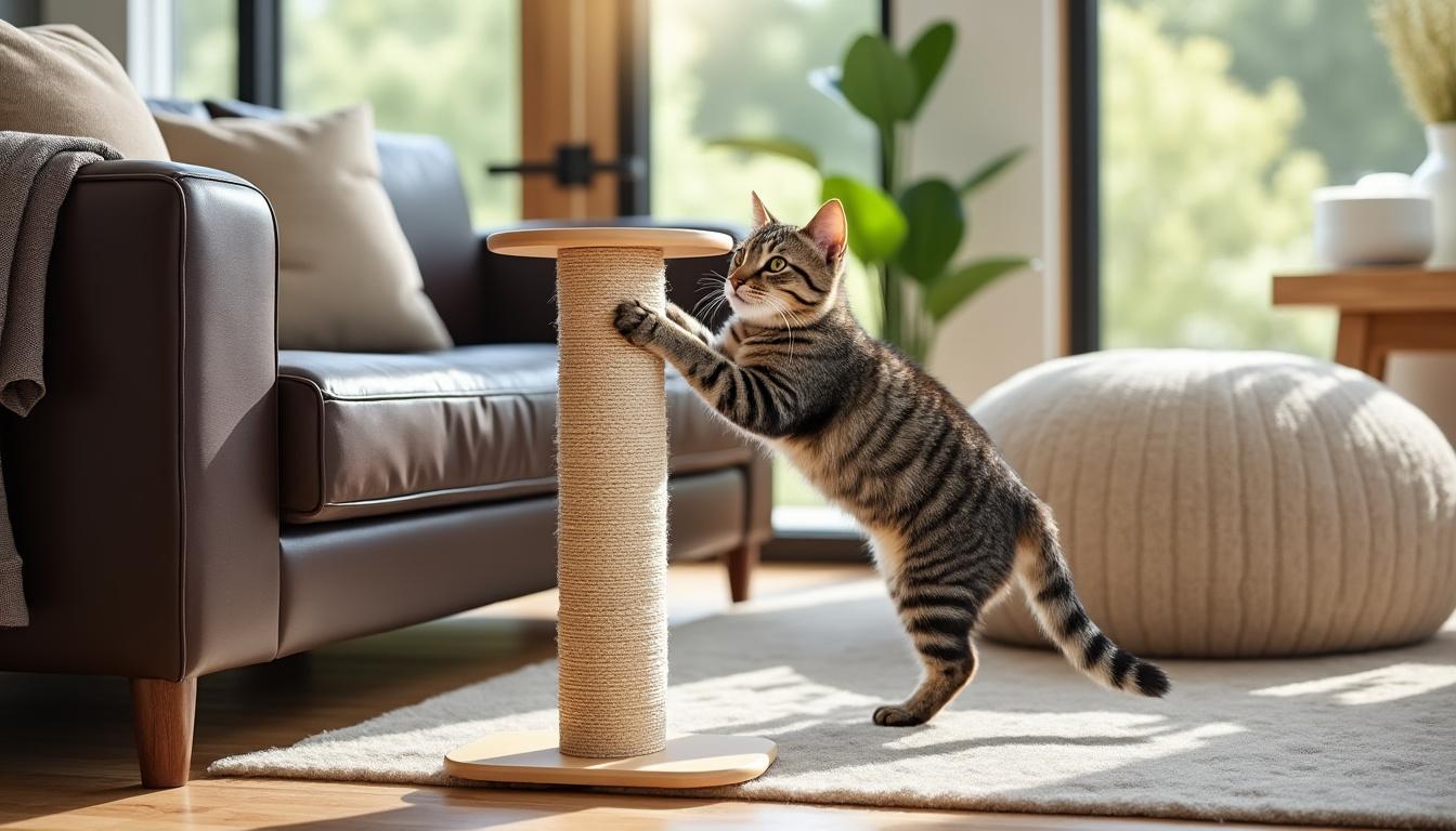 découvrez comment choisir le griffoir idéal pour votre chat afin de protéger vos meubles tout en assurant le confort et le bien-être de votre compagnon félin.