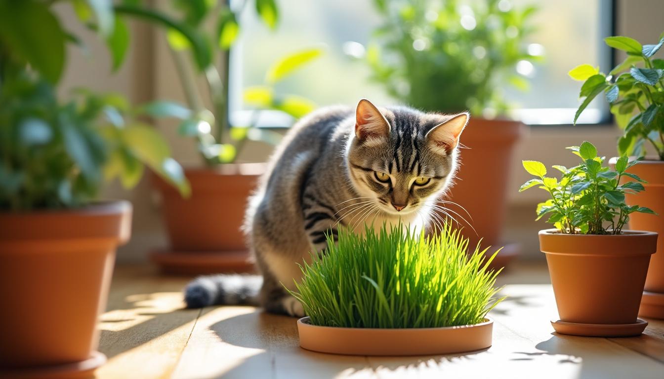 découvrez tout sur l'herbe à chat et ses bienfaits pour la santé et le bien-être de votre félin. conseils, utilisation et avantages expliqués simplement.