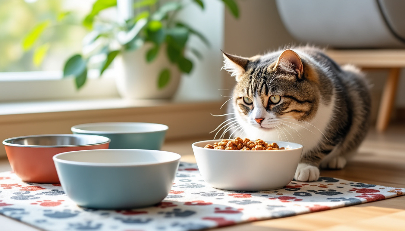 découvrez comment choisir la gamelle parfaite pour assurer le confort et la santé de votre chat au quotidien.