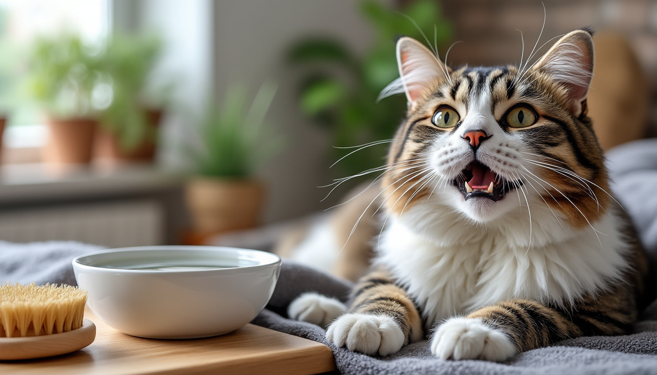 découvrez pourquoi votre chat bave et les solutions efficaces pour y remédier. apprenez à identifier les causes et à prendre soin de votre compagnon félin.