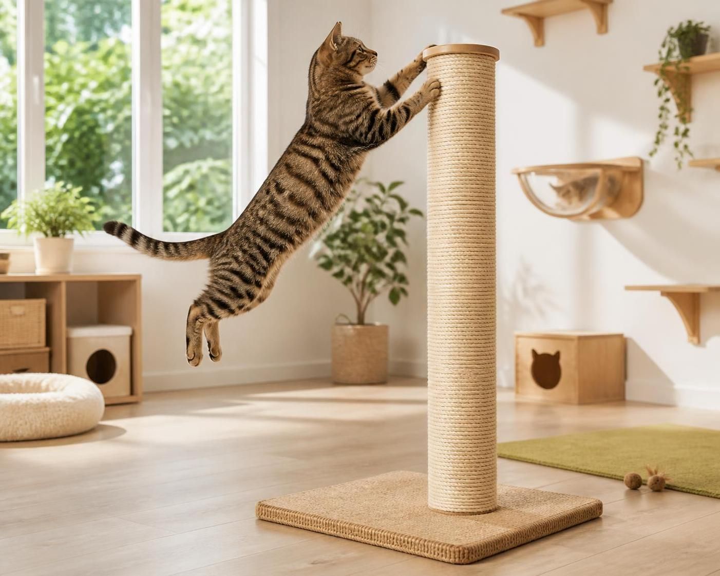 découvrez nos conseils pour choisir le griffoir parfait et adapté aux besoins de votre chat, afin de préserver vos meubles et assurer son bien-être.