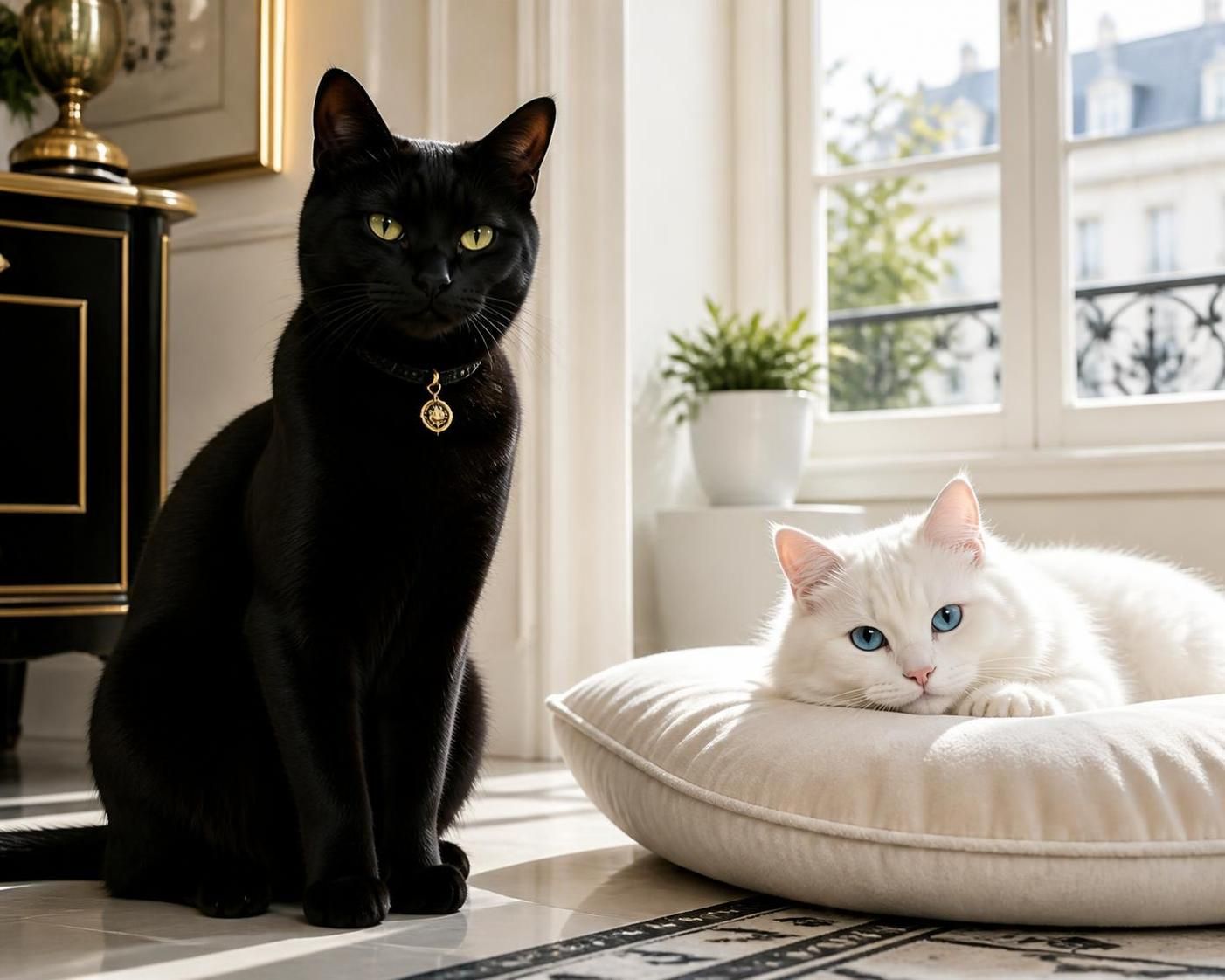 découvrez les différences et similitudes entre le chat noir et le chat blanc, leurs caractéristiques, mythes, et comportements pour mieux comprendre ces félins fascinants.
