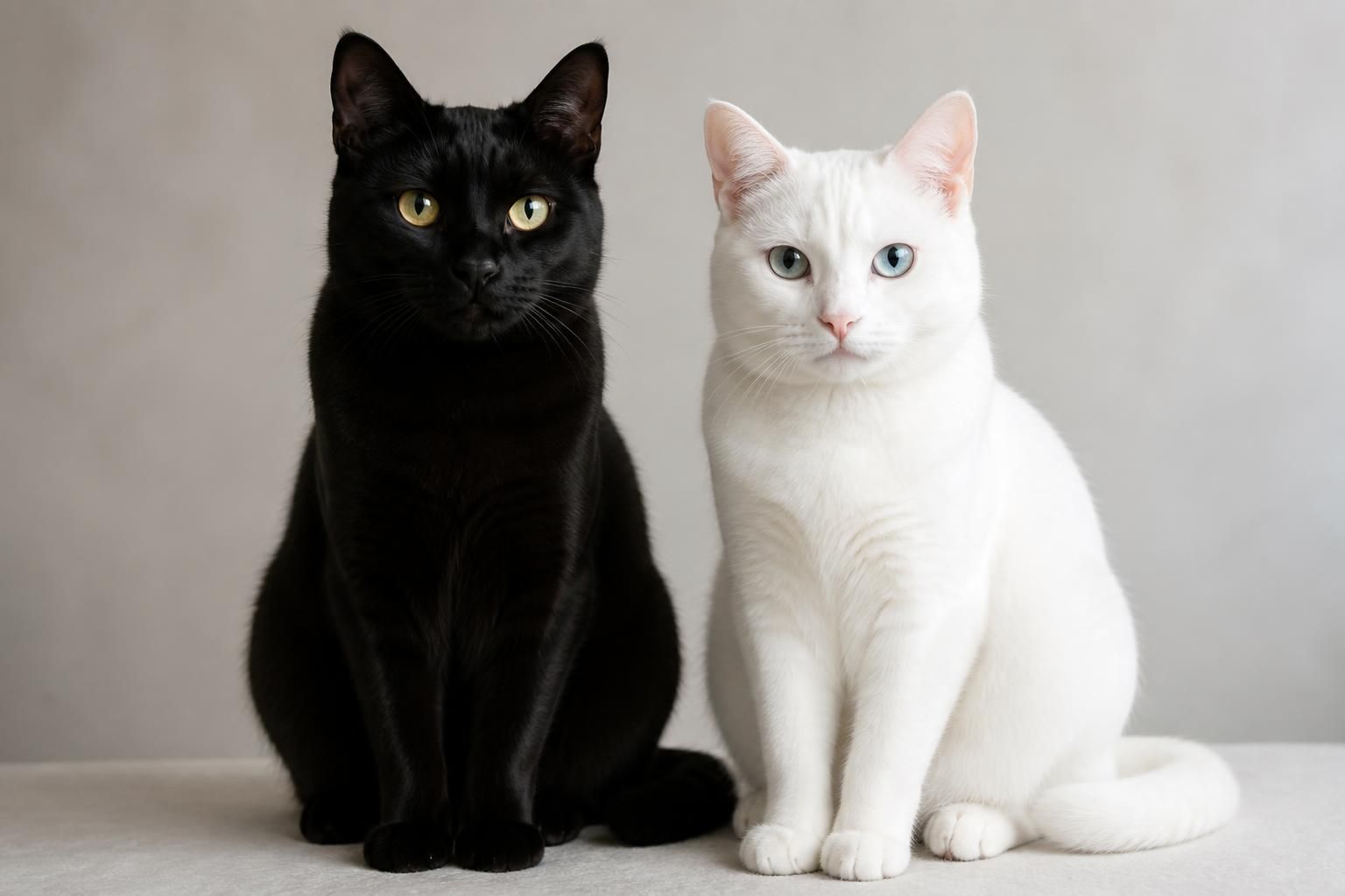 découvrez les différences et similitudes entre le chat noir et le chat blanc, leurs caractéristiques, mythes et comportements pour mieux comprendre ces félins fascinants.