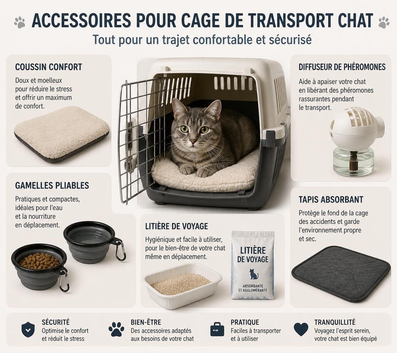 découvrez nos conseils pratiques pour choisir la meilleure caisse de transport pour chat en 2026, alliant sécurité, confort et facilité d'utilisation.