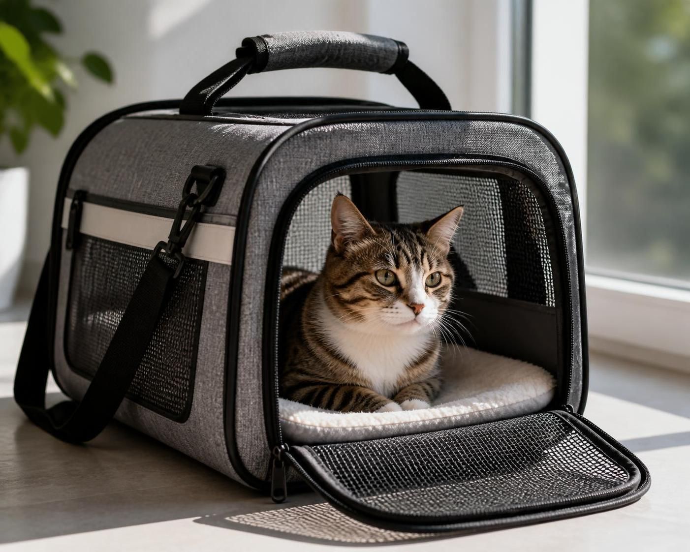découvrez nos conseils pratiques pour choisir le sac de transport parfait, alliant confort et sécurité, pour votre chat lors de tous vos déplacements.