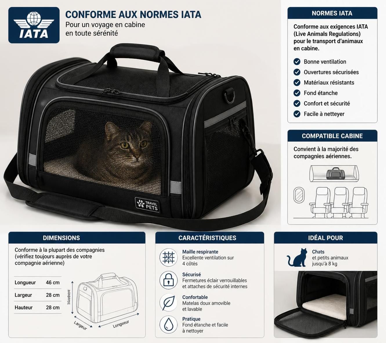 découvrez nos conseils pratiques pour choisir le sac de transport idéal pour votre chat en 2026, alliant confort, sécurité et style lors de tous vos déplacements.
