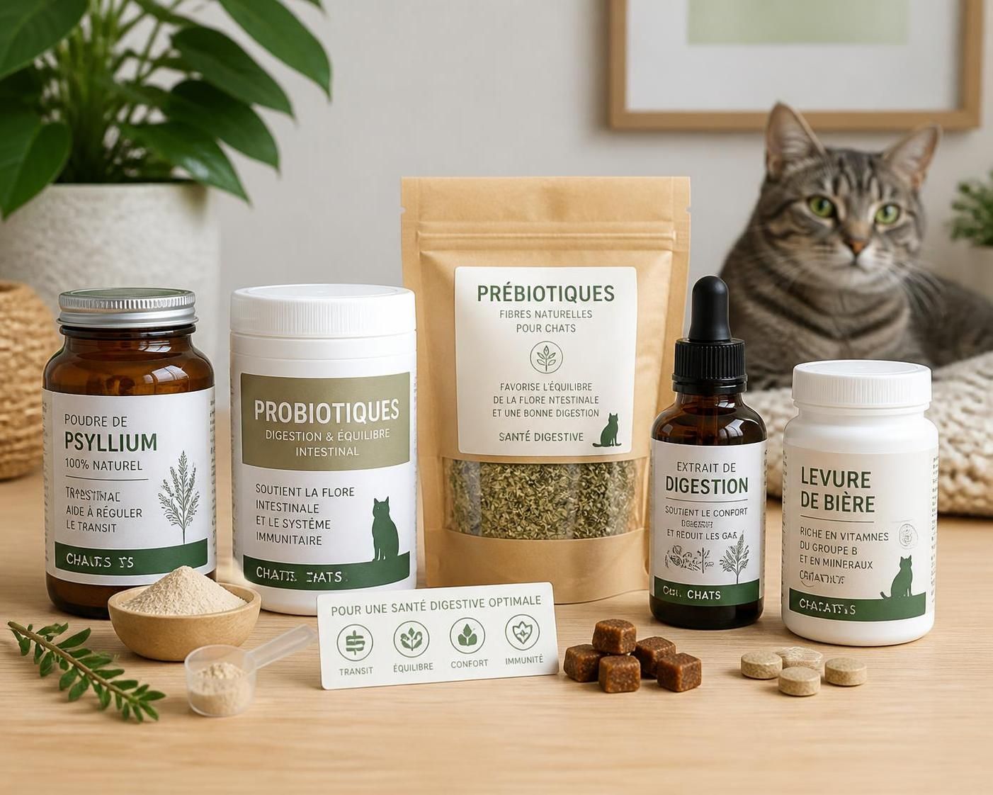 fortiflora chat : un complément probiotique efficace pour améliorer la santé digestive de votre chat et renforcer ses défenses naturelles.