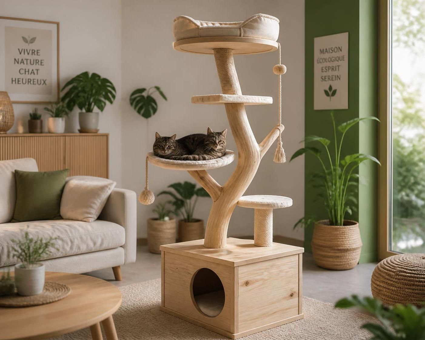 découvrez pourquoi un arbre à chat en bois est le choix idéal pour offrir à votre chat un espace naturel, durable et élégant pour jouer et se reposer.