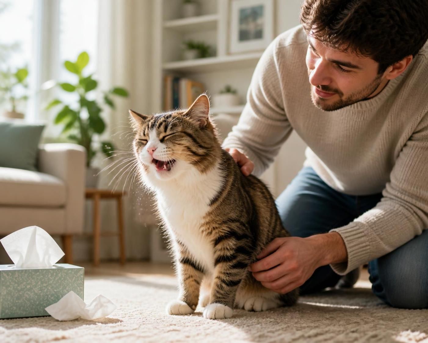 découvrez les raisons pour lesquelles votre chat éternue et apprenez les meilleures astuces pour le soulager efficacement et rapidement.