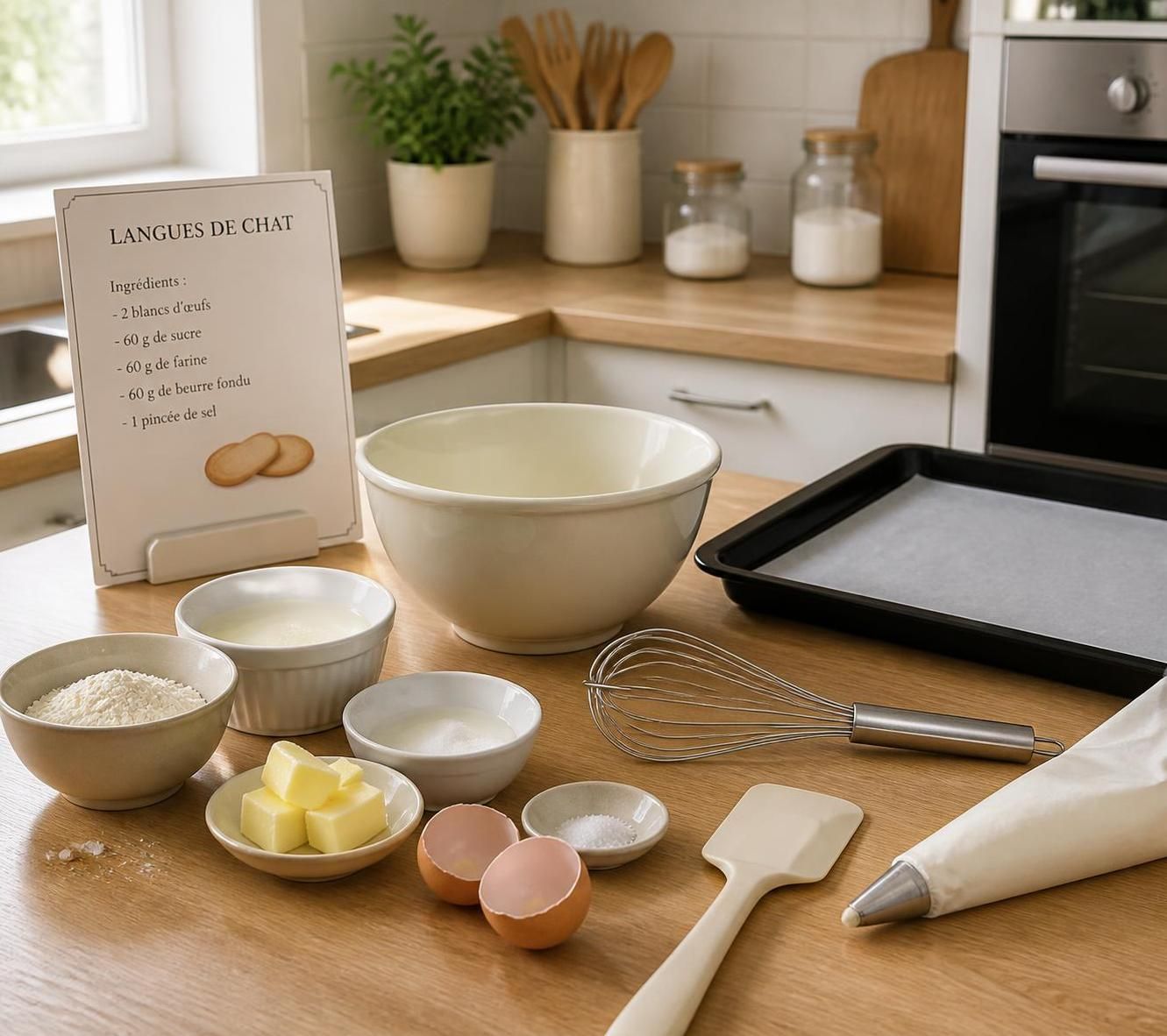 découvrez une recette facile et rapide pour préparer des langues de chat délicieuses, parfaites pour accompagner vos moments gourmands.