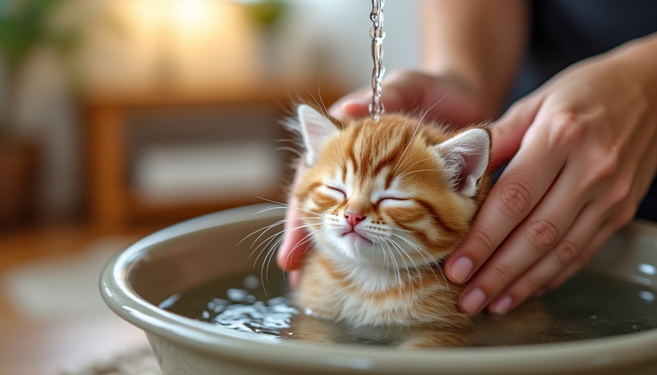 découvrez nos conseils pratiques pour laver votre chaton en douceur et réussir son bain sans stress. astuces simples pour prendre soin de votre petit compagnon.