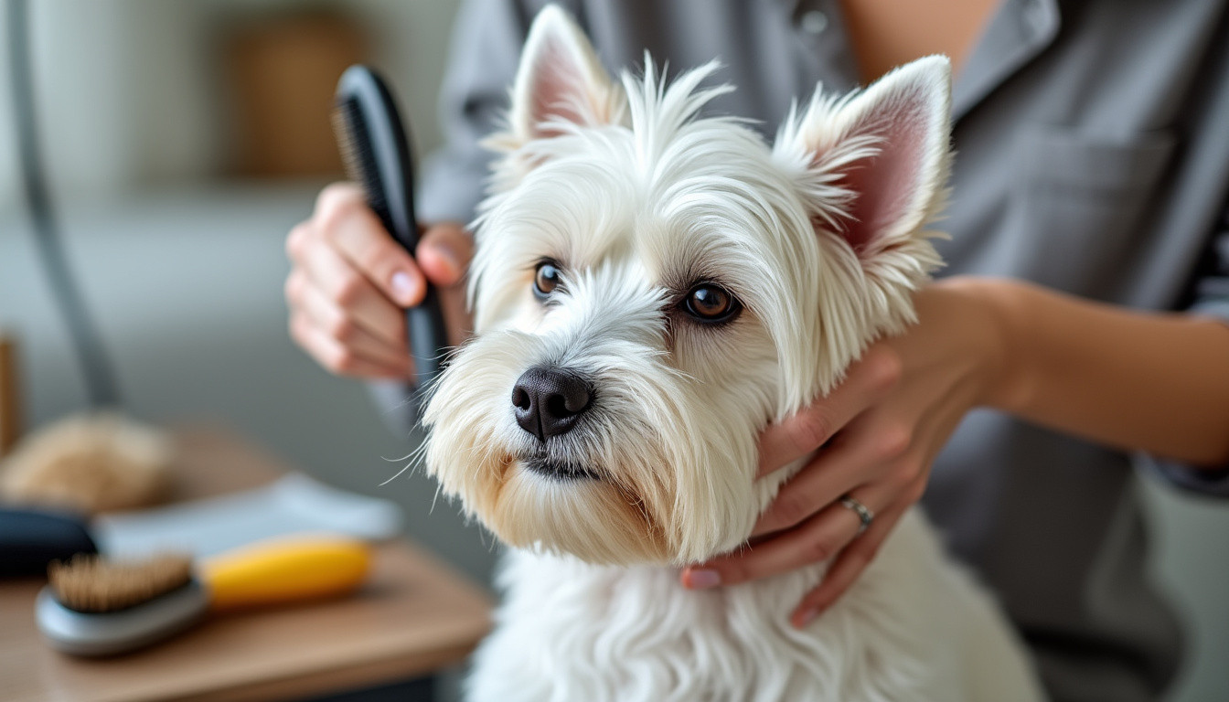 découvrez les conseils d’un toiletteur pour entretenir le pelage de votre westie, préserver sa peau et garder votre chien propre et élégant.