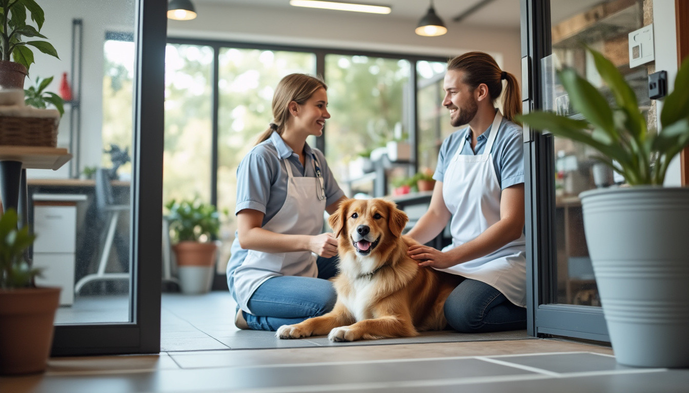 trouvez un service de toilettage canin de confiance près de chez vous. comparez les prestations et choisissez le professionnel idéal pour votre chien.