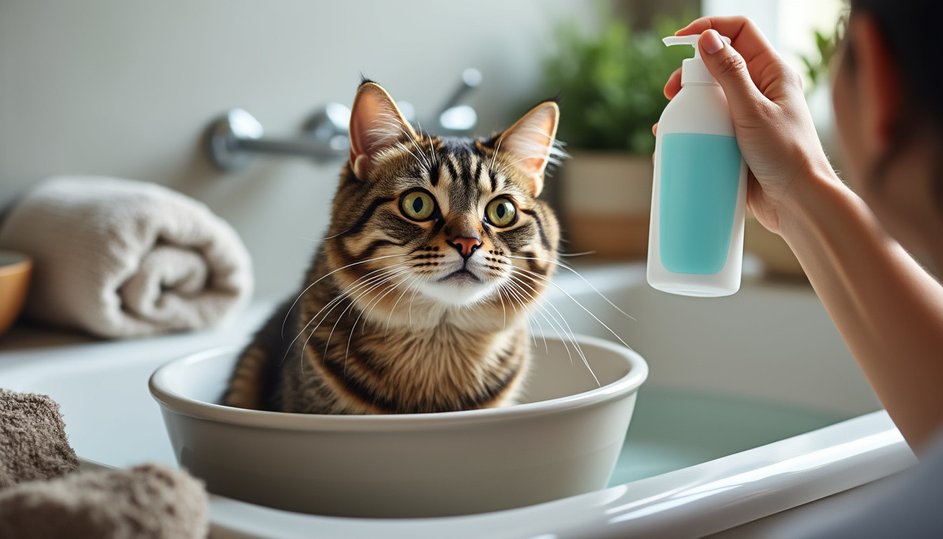 peut-on laver un chat avec du shampoing pour humain ? découvrez les risques pour sa peau et son pelage, et les solutions de lavage adaptées.